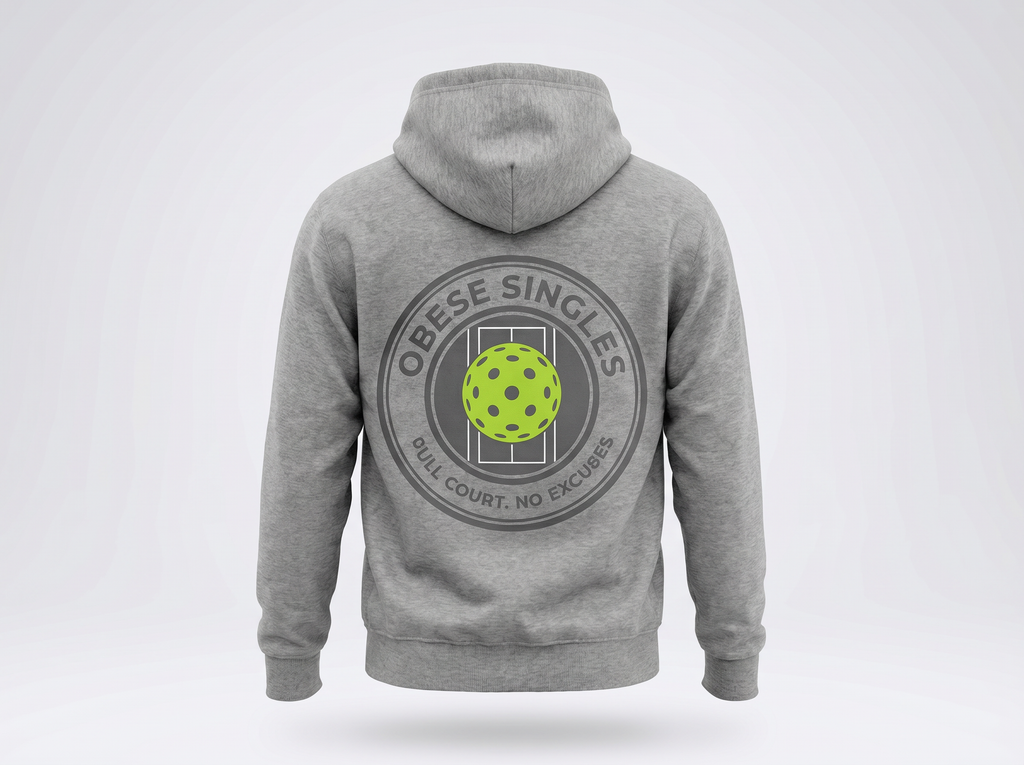 No Excuses Grey Hoodie