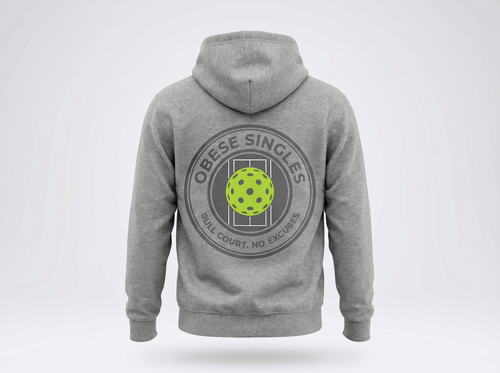 No Excuses Grey Hoodie