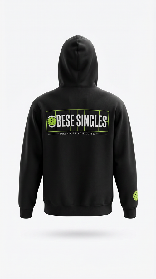 No Excuses Black Hoodie